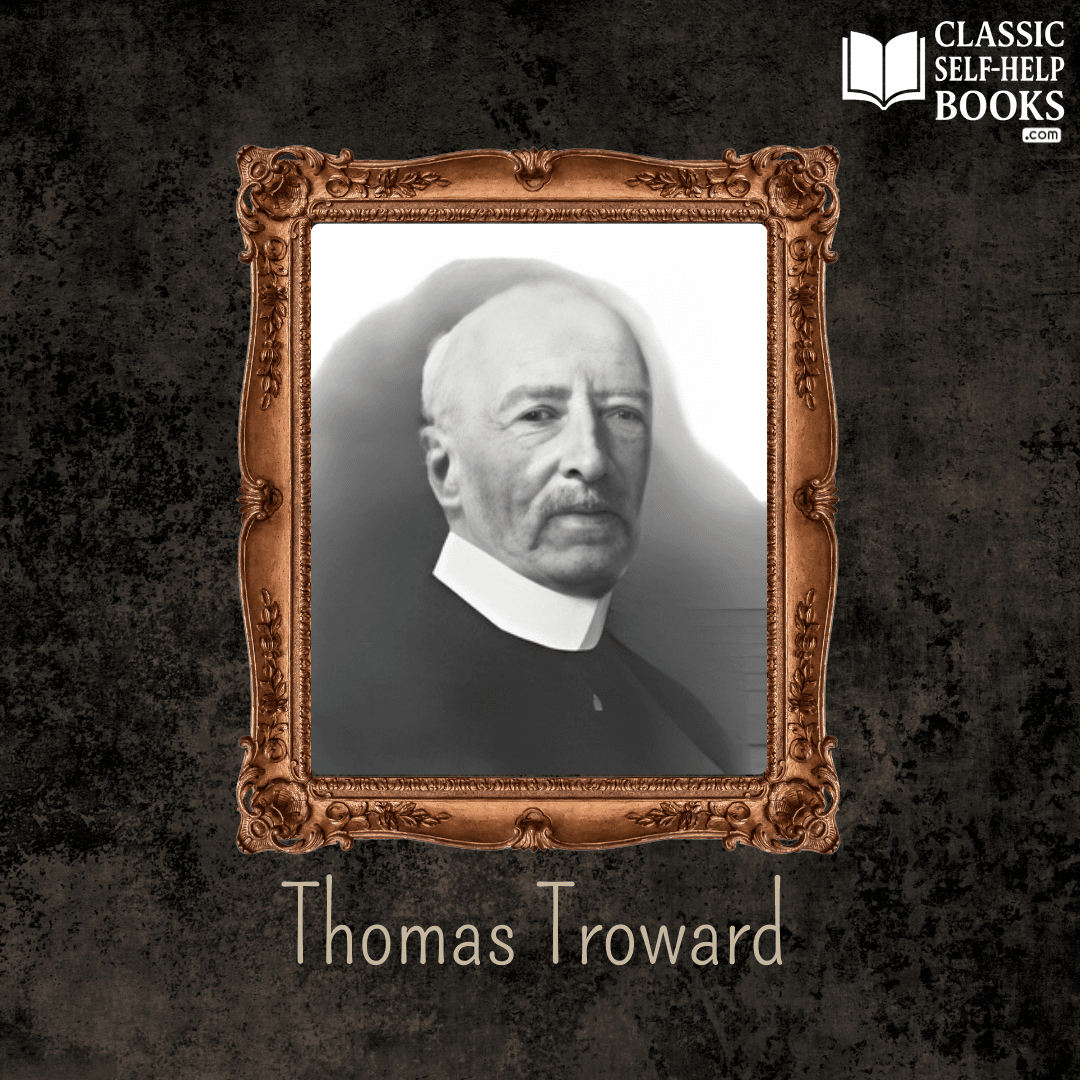 Vintage portrait of Thomas Troward, English judge and influential New Thought philosopher, depicted in an early 20th-century formal photograph.